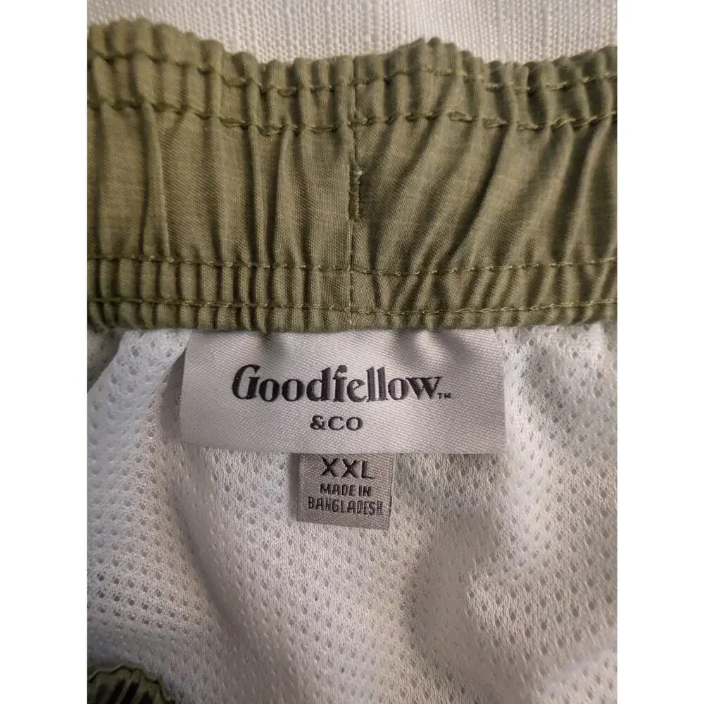 Goodfellow Green & Grey Swim Shorts XXL